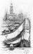 De vloot der verlorenen, tekening Anton Pieck